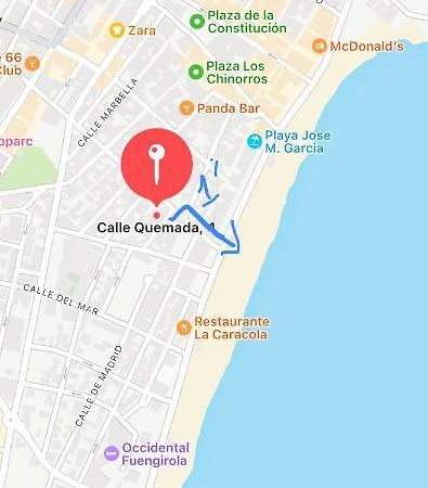 Beach And City Apartment A 50M De La Playa Fuengirola Bagian luar foto