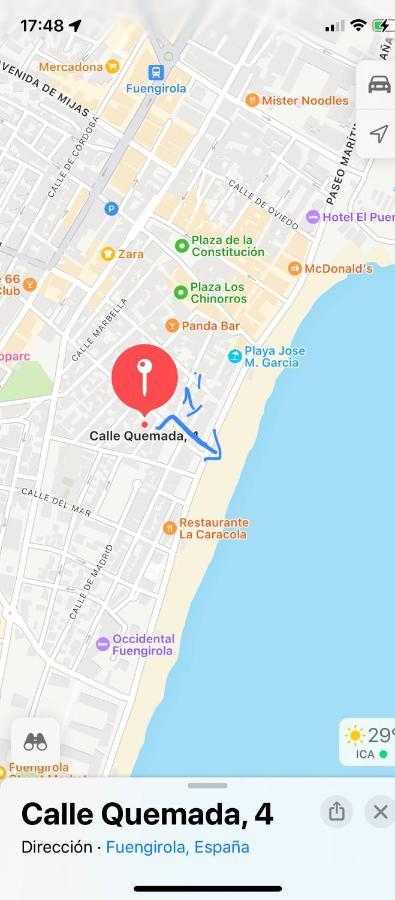 Beach And City Apartment A 50M De La Playa Fuengirola Bagian luar foto